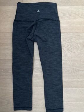 lululemon athletica Dark Gray Heather High-Rise Leggings